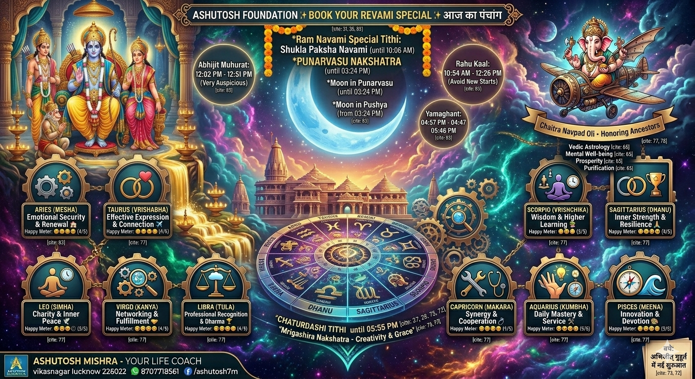 RAM Navami Special Rashi Vibes March 27, 2026